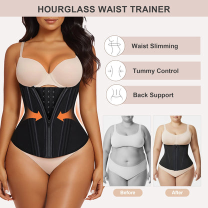 SHAPD® Waist Trainer Corset for Workout & Hourglass Shaping
