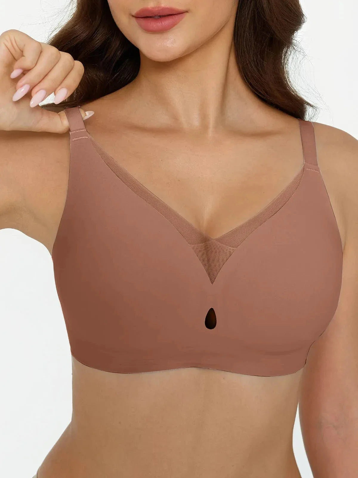 Popilush® Seamless Breathable Contour Bra