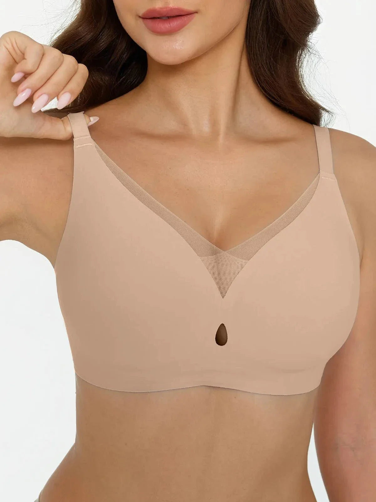 Popilush® Seamless Breathable Contour Bra
