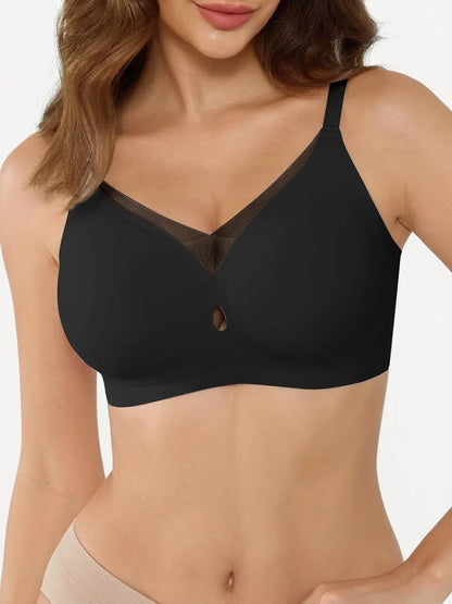 Popilush® Black / S Seamless Breathable Contour Bra