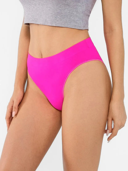 Popilush® Seamless Ribbed-Waist Brief