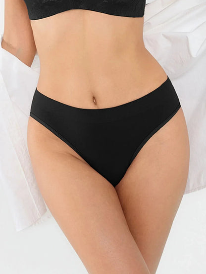 Popilush® Seamless Ribbed-Waist Brief